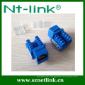 Netlink Heißer Verkauf 90 Grad UTP Dual IDC RJ45 Cat5E Keystone Jack